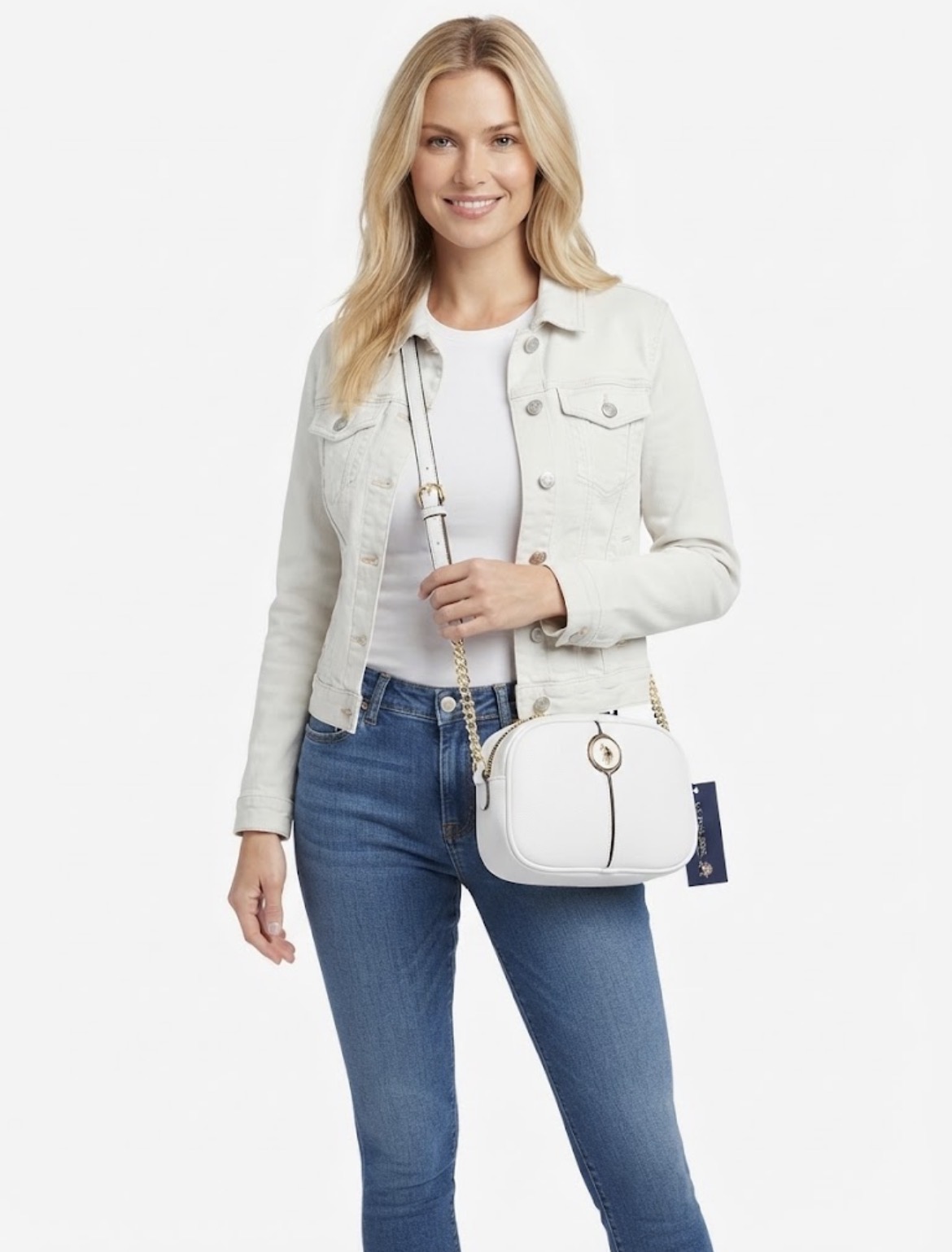 ID-9025 CROSSBODY POLO ASSN BLANCO - Imagen 3
