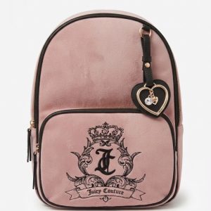 ID-2254 MOCHILA GRANDE JUICY COUTURE PALO ROSA