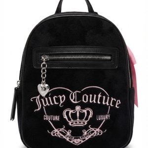 ID-6899 MOCHILA JUICY COUTURE NEGRO MEDIANO