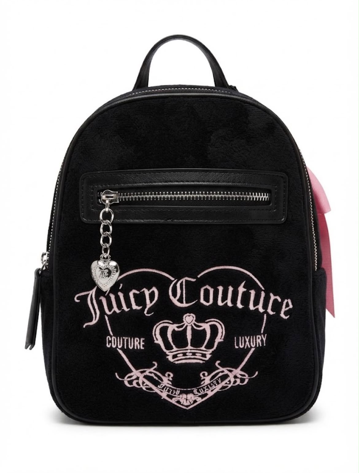 ID-6899 MOCHILA JUICY COUTURE NEGRO MEDIANO