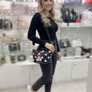 ID-3376 BANDOLERA MINIE MINNIE MOUSE, TODA EDAD