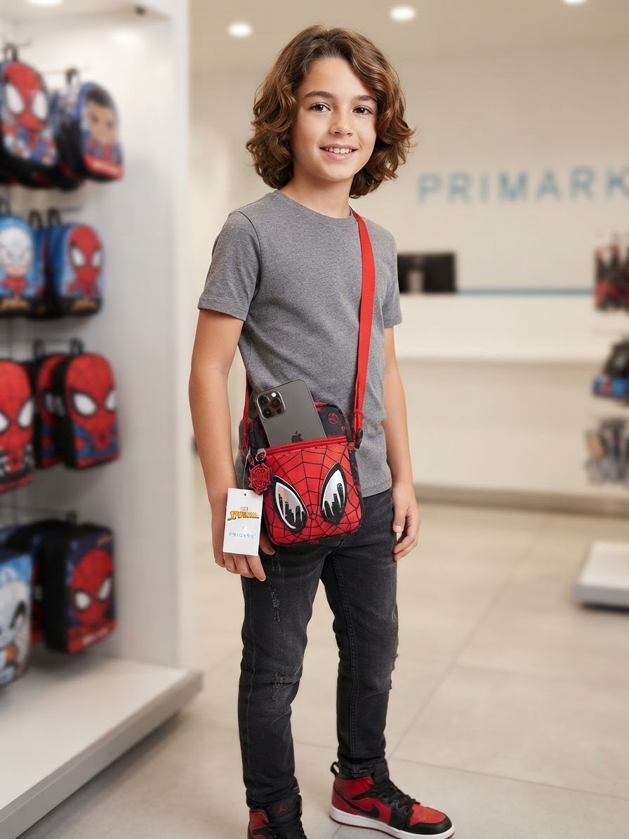 ID-2701 PORTA TELEFONO O MINI BANDOLERA SPIDER-MAN