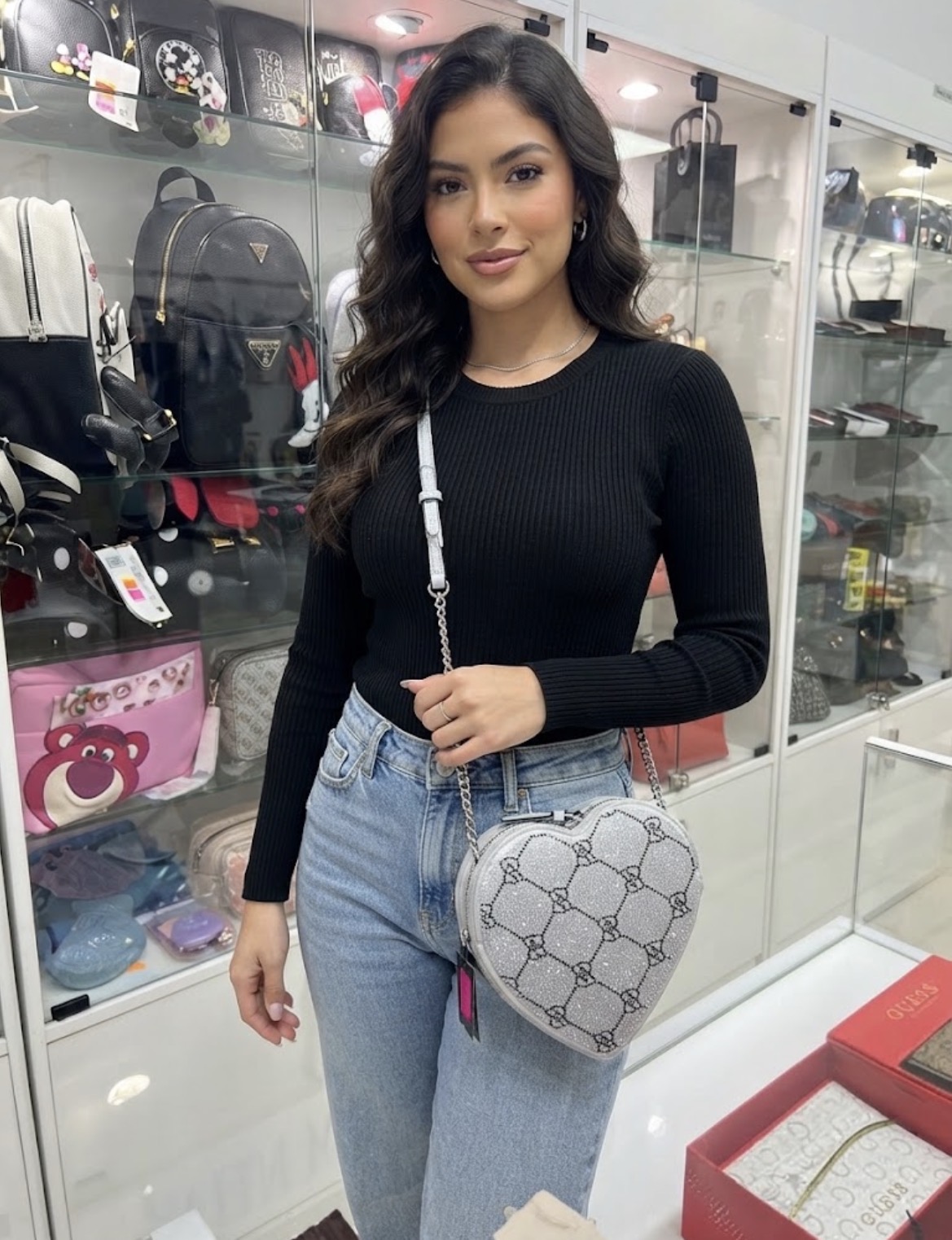 ID-6085 CARTERA CORAZON VICTORIA´S SECRET - Imagen 2